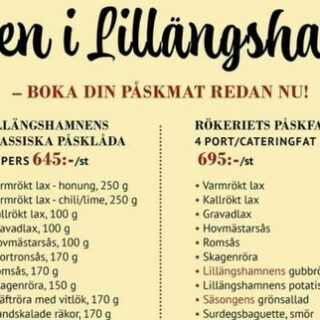 Påskmat från Lillängshamnen